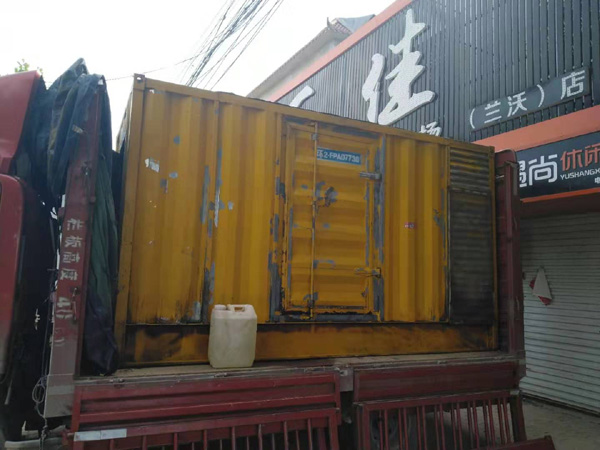 站前发电机组功率与使用时间之间的关系
